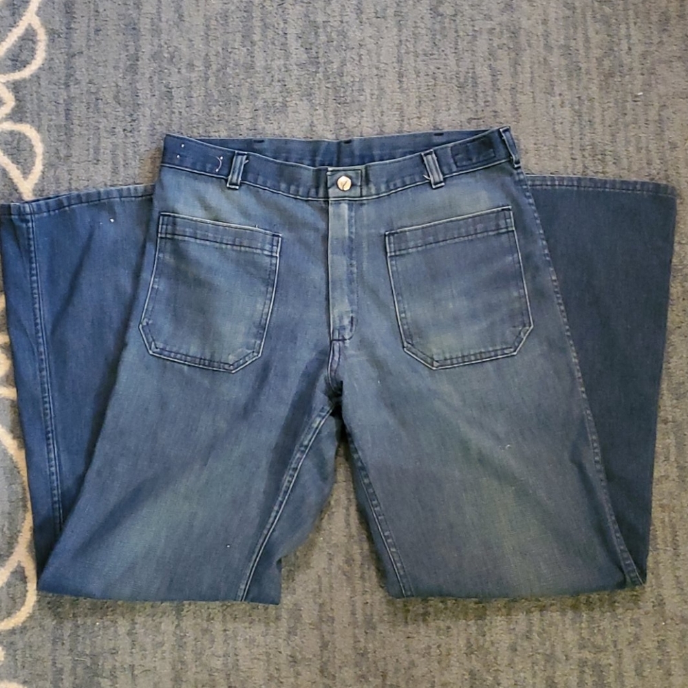 Vintage navdungaree men's pants